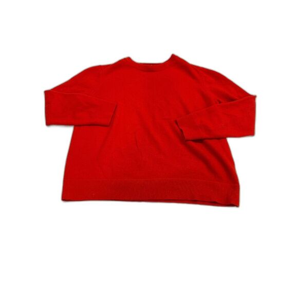 Banana Republic Italian Merino Wool Sweater Orange Red Size XL - Picture 1 of 6